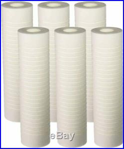 0.5Micron 10 x 2.5Grooved Sediment Water Filter Cartridge Whole House Sediment