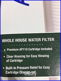 10 Filters (AP110) & 3M Aqua-Pure Whole House Water Filtration Model AP11T