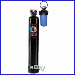 10 GPM Whole House Water Filter with Magnetic Conditioner, Black & Blue