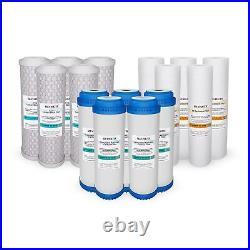 10 Standard Whole House Replacement Filters Coconut Shell Carbon, Polypropyl
