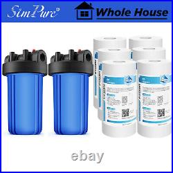 10 x4.5 Big Blue Whole House Water Housing Filter System PP Sediment Cartridge