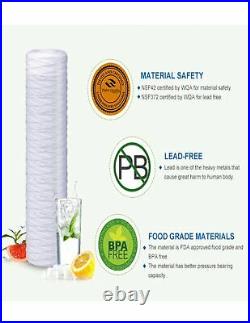 10 x 2.5 Whole House String Sediment Water Filter Cartridge For Any 10 RO