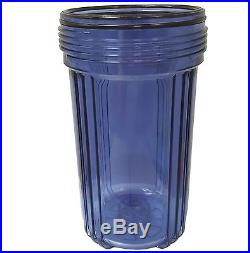 10x4.5 BB Big Blue 3/4 Whole House WaterFilter System For Home, Well supply