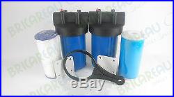 10x4.5 Big Blue Whole House Water Filter System For Home & Well Water supply