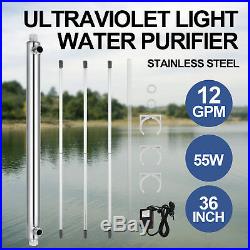 110V/60HZ Ultraviolet Light Water Purifier UV Sterilizer Whole House