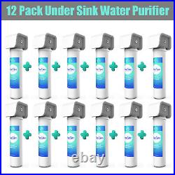12 Pack Under Sink Drinking Water Filter System Whole House Purifier Filtration