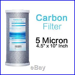 12 Packs Big Blue Whole House Carbon Block Replacement Water Filter 4.5 x 10