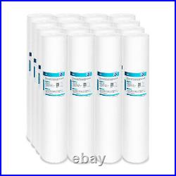 16 Pack 5 Micron 20 x4.5 Big Blue Sediment Water Filter Whole House Replacement
