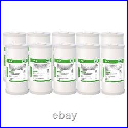 18 Pack 5 Micron 10x4.5 Whole House Sediment and Carbon Water Filter Replacement
