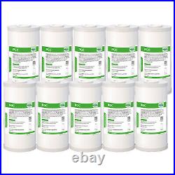1-16 Pack 10x4.5 5? M Big Blue Sediment Granular Carbon Water Filter Whole House