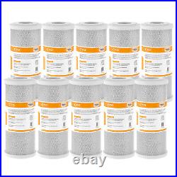 1-18 Pack 10x4.5 5 Micron Whole House Carbon Block Water Filter for Big Blue