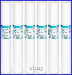 1/5/10/20 Micron 20 x 2.5 Whole House Sediment Water Filter Cartridge 48 Pack