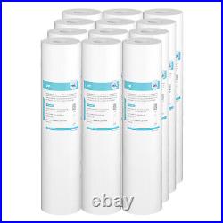 1/5 Micron 20x4.5 Big Blue Sediment Water Filter Replacement Whole House 1-20PK