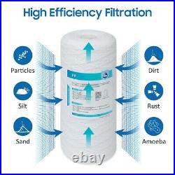 1 Micron 10x4.5 Whole House Prefiltration System Sediment Water Filter 12 Pack