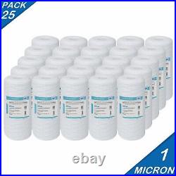 1 Micron 10x4.5 Whole House String Wound RO Sediment Water Filter for Big Blue
