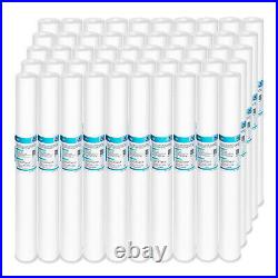1 Micron 20x2.5 Fine Sediment Water Filter Whole House RO Replacement 50 Pack