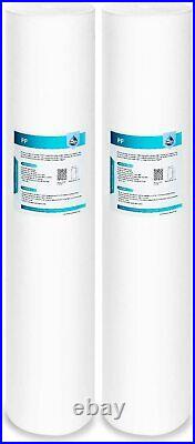 1 Micron 20x4.5 Big Blue Sediment Water Filter Whole House Replacement 16 PACK