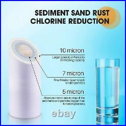 1 Micron 40 x 2.5 Whole House Sediment Water Filter Cartridges Replacement 1? M