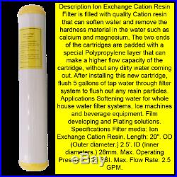20 3 Stage Whole House Hard Water Softener Filter System High Quality 1