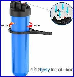 20 Big Blue BB Whole House Water Filter Spin Down Sediment Water Filters