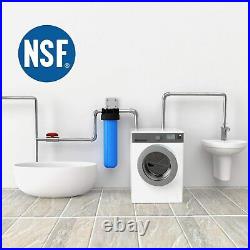 20 Big Blue Standard Whole House Water Filter System with Sediment Filter