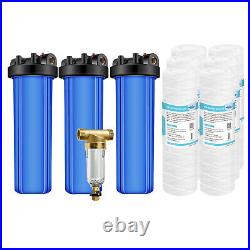 20 Inch Whole House Water Filter Housing System 20 x 4.5 String Wound Sediment