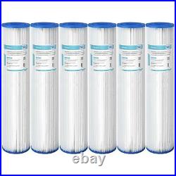 20 Micron 20 x 4.5 Washable Reusable Pleated Whole House Sediment Water Filter