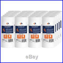 20-PACK of Aquaboon Sediment Water Filter Whole House Big Blue 5 Micron 10x4.5