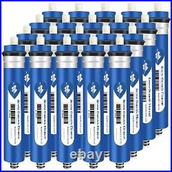20 Pack 100GPD RO Membrane Whole House Reverse Osmosis Water Filter Cartridges