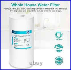 20 Pack 10x4.5 5 Micron Whole House Sediment Water Filter for Big Blue Replace