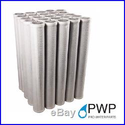 20 Pack 2.5 x 20 In Carbon Block Water Filter Whole House RO CTO 1 Micron