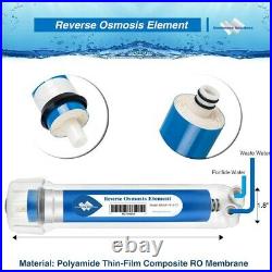 20 Pack 75G RO Membrane Water Filter Whole House Reverse Osmosis System Element