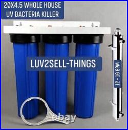 20 inch whole house water filter housing UV Purifier