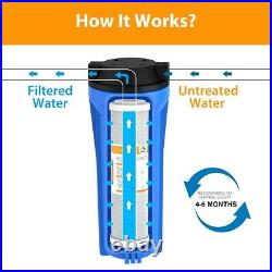 20 x 4.5 Carbon Block Water Filter Whole House RO Replacement fit for Big Blue