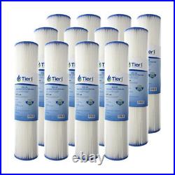 20 x 4.5 Inch 20 Micron Pentek S1-20BB Comparable Sediment Water Filter 12 Pack