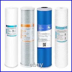 20 x 4.5 PP Sediment CTO Carbon Blcok GAC Water Filter for Whole House Housing