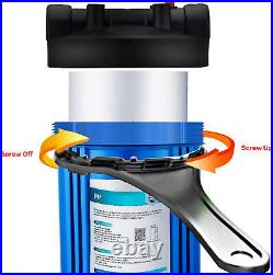 20x4.5 5 Micron Melt-Blown Sediment Water Filter Whole House Purifier 6 Pack