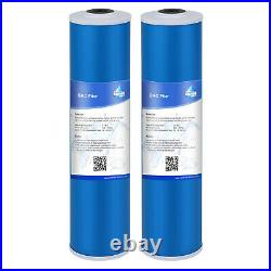 20x4.5 5 Micron Whole House GAC Carbon Water Filters for Big Blue Housing 9PCS