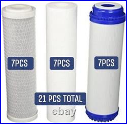 21 PK Whole House Replacement Water Filter Sediment CTO GAC Coconut Shell Carbon
