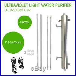 24gpm Whole House Ultraviolet Light Water Purifier 110w Uv Sterilizer