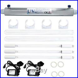 25W 6GPM Ultraviolet Light Water Purifier Whole House Purification UV Sterilizer