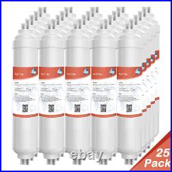 25 Pack 6-Stage RO System pH+ Inline Mineral Alkaline Water Filter Whole House