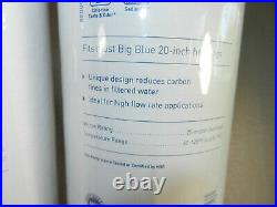2 Lot Pentair Pentek RFC20-BB Big Blue Carbon Water Filter 20-Inch