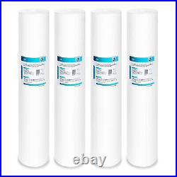 2-Stage 20 x4.5 Big Blue Whole House Water Filter Housing System 4 PP Sediment