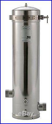 3M Aqua-Pure 12 Cartridge Whole House Stainless Steel Filter Housing 2 MNPT