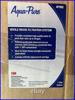 3M Aqua-Pure Whole House Sanitary Quick Change Water Filter System AP902