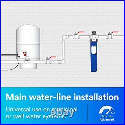 3M Aqua-Pure Whole House Sanitary Quick Change Water Filter System, Reduces