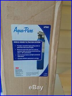 3M Aqua-Pure Whole House Water Filtration System Model AP902 Opened box
