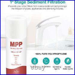 3Stage 4.5x20 Whole House Water Filter System with 1 Set Filter Cartridge