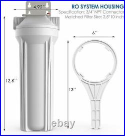 3 Stage 10 Inch Water Filter System plus Updated Spin Down Water Pre Filter Sets
